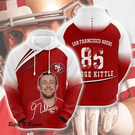 George Kittle San Francisco 49Ers Tn24092260 Unisex 3D Hoodie Gift For Fans