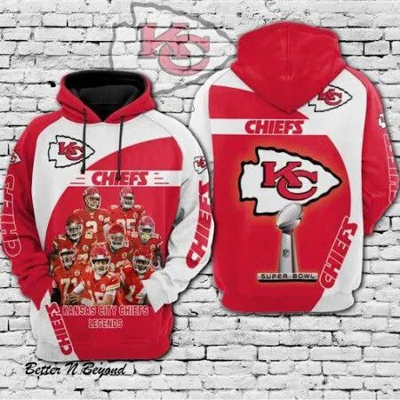 Kansas City Chiefs Legends Super Bowl Liv 2020 3D All Over Printed Shirt, Sweatshirt, Hoodie, Bomber Jacket - Hoodies 3D