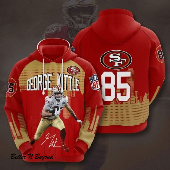 George Kittle San Francisco 49Ers Tn24091873 Unisex 3D Hoodie Gift For Fans