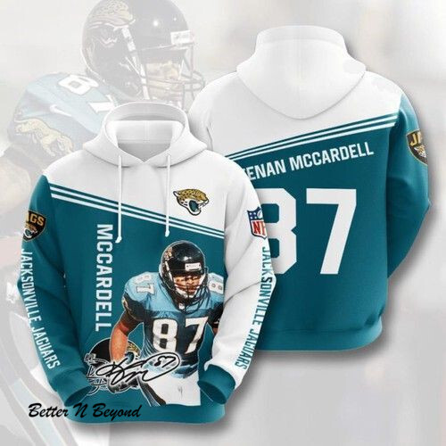 Jacksonville Jaguars Number 37 Pullover And Zippered Hoodies Custom 3d Graphic Printed 3d Hoodie Hoodie For Men For Women 3D Personalized Trending Gift