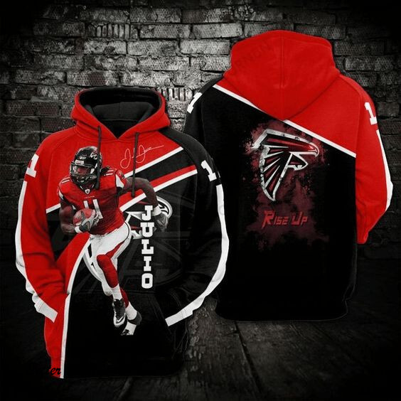 Julio Jones - Atlanta Falcons Limited Hoodie Tn141213 - Hoodie 3D