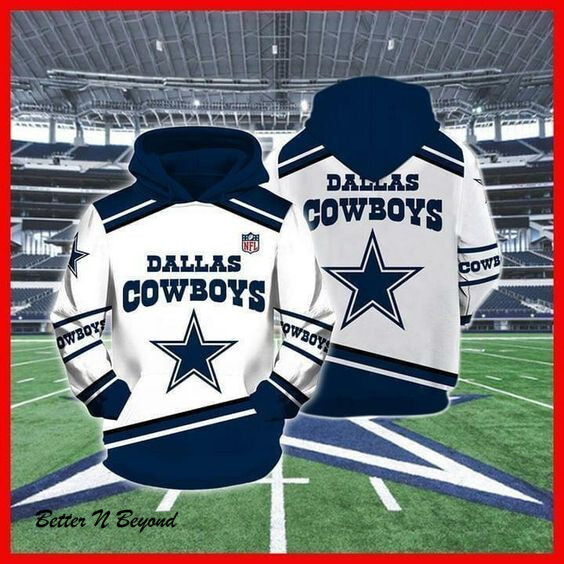 Dallas Cowboys Nlf Lover 3D T Shirt Hoodie Sweater Hoodie6232 - Hoodie 3D