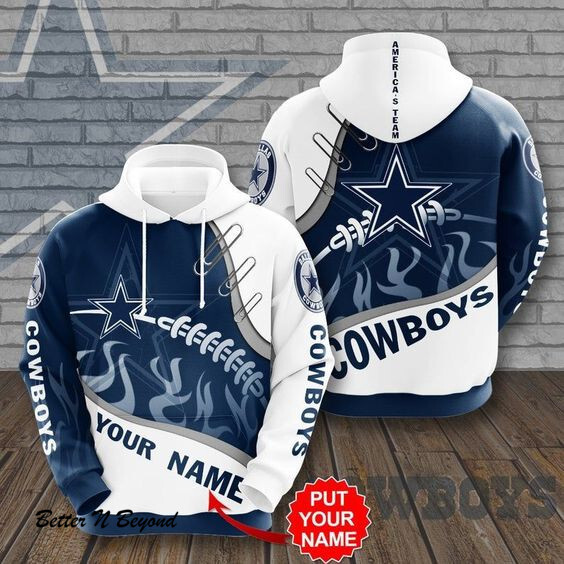 Dallas Cowboys 71 Gift For Fan Personalized 3D T Shirt Sweater Zip Hoodie Bomber Jacket - Hoodie 3D