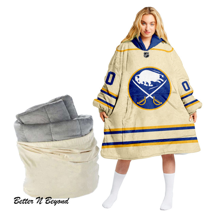 NHL Buffalo SabresPersonalized oodie blanket hoodie snuggie hoodies for all family - Amazing ProShop