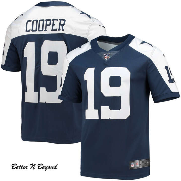 Men's Dallas Cowboys Amari Cooper Nike Navy Alternate Vapor Limited Jersey
