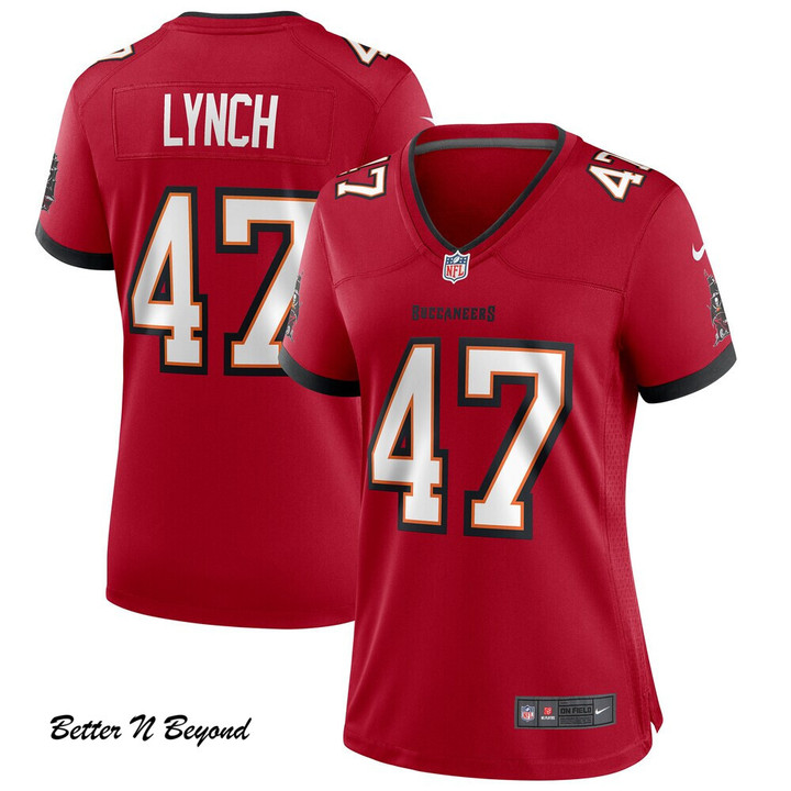 Women's Tampa Bay Buccaneers John Lynch Nike Red Game Retired Player Jersey