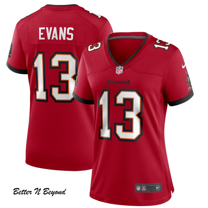 Women's Tampa Bay Buccaneers Mike Evans Nike Red Game Player Jersey