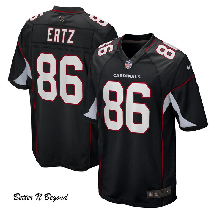 Men's Arizona Cardinals Zach Ertz Nike Black Alternate Player Game Jersey