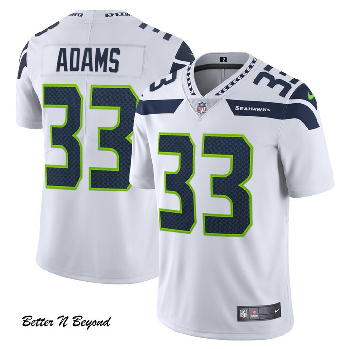 Men's Seattle Seahawks Jamal Adams Nike White Vapor Limited Jersey