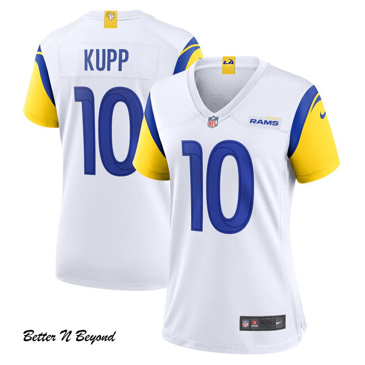 Women's Los Angeles Rams Cooper Kupp Nike White Alternate Game Jersey