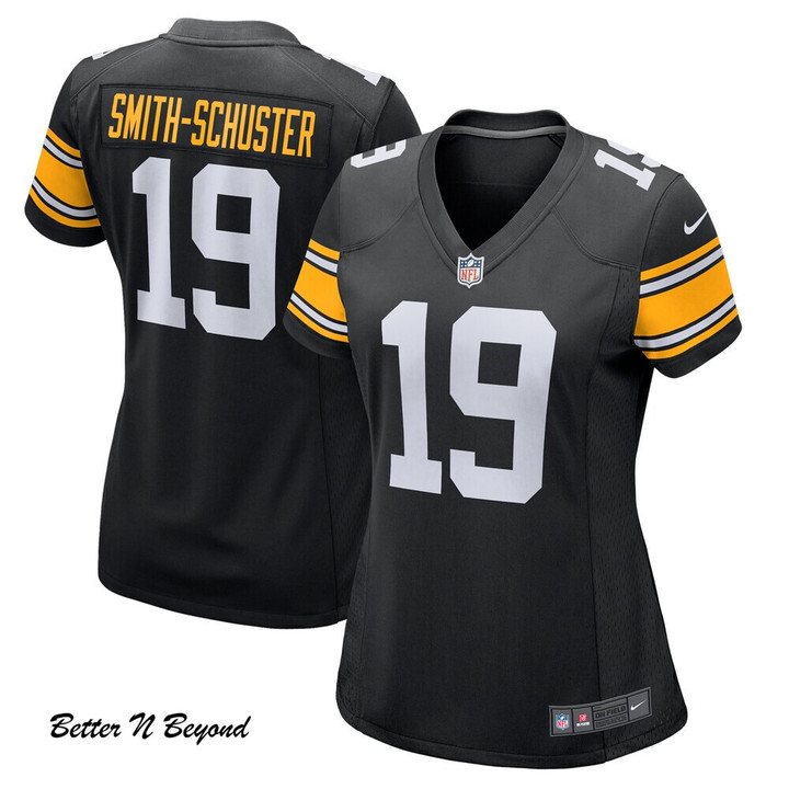 Women's Pittsburgh Steelers JuJu Smith-Schuster Nike Black Alternate Game Jersey