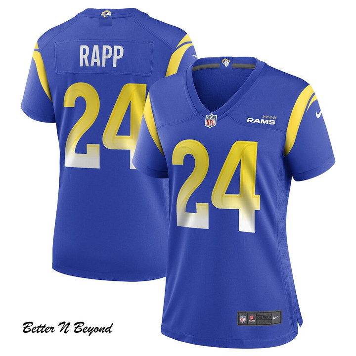 Women's Los Angeles Rams Taylor Rapp Nike Royal Game Jersey