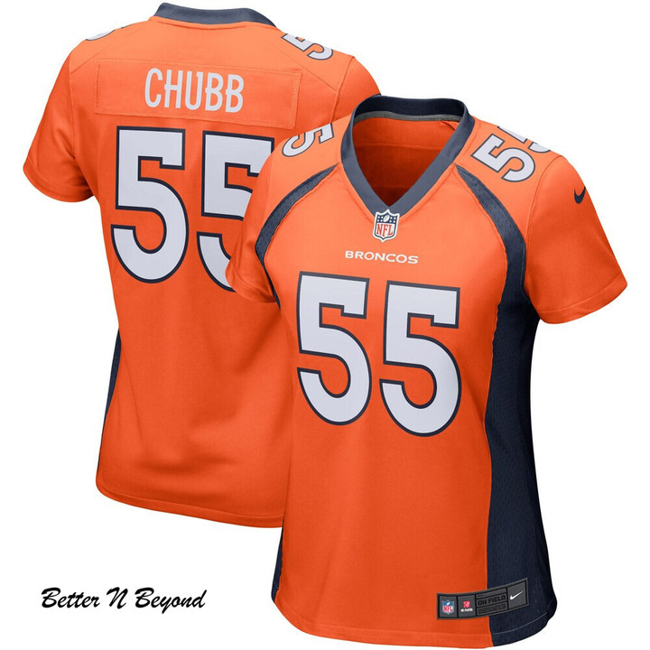 Women's Denver Broncos Bradley Chubb Nike Orange Game Player Jersey