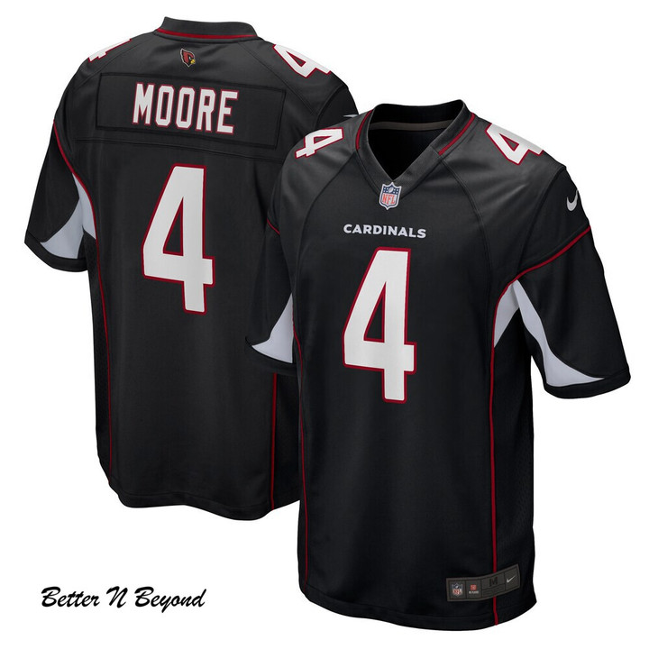 Men's Arizona Cardinals Rondale Moore Nike Black Alternate Game Jersey
