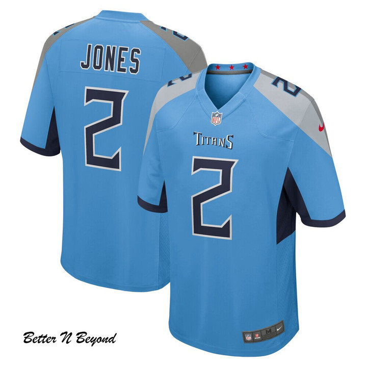 Men's Tennessee Titans Julio Jones Nike Light Blue Game Jersey