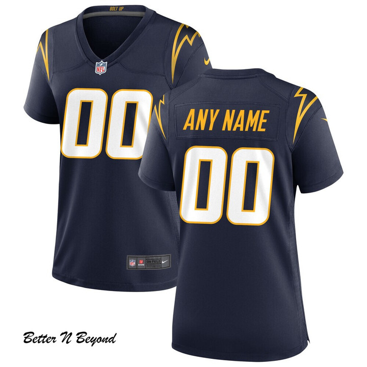 Women's Los Angeles Chargers Nike Navy Alternate Custom Game Jersey