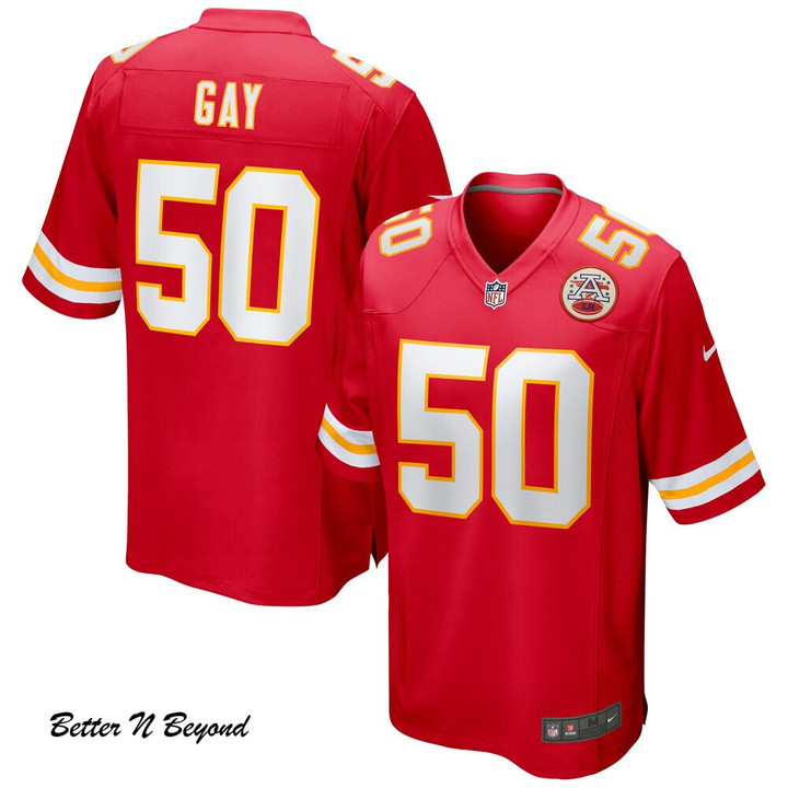 Men's Kansas City Chiefs Willie Gay Nike Red Game Jersey