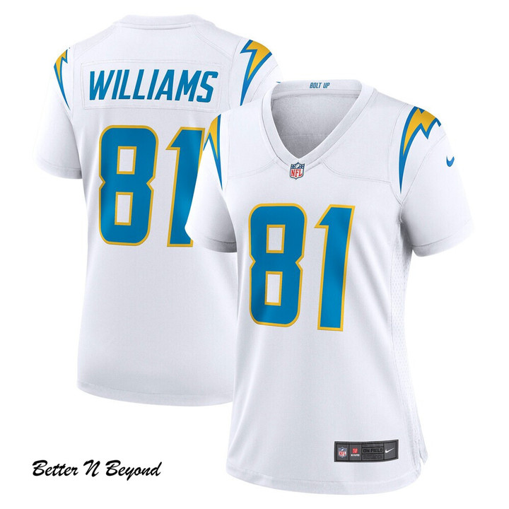 Women's Los Angeles Chargers Mike Williams Nike White Game Jersey