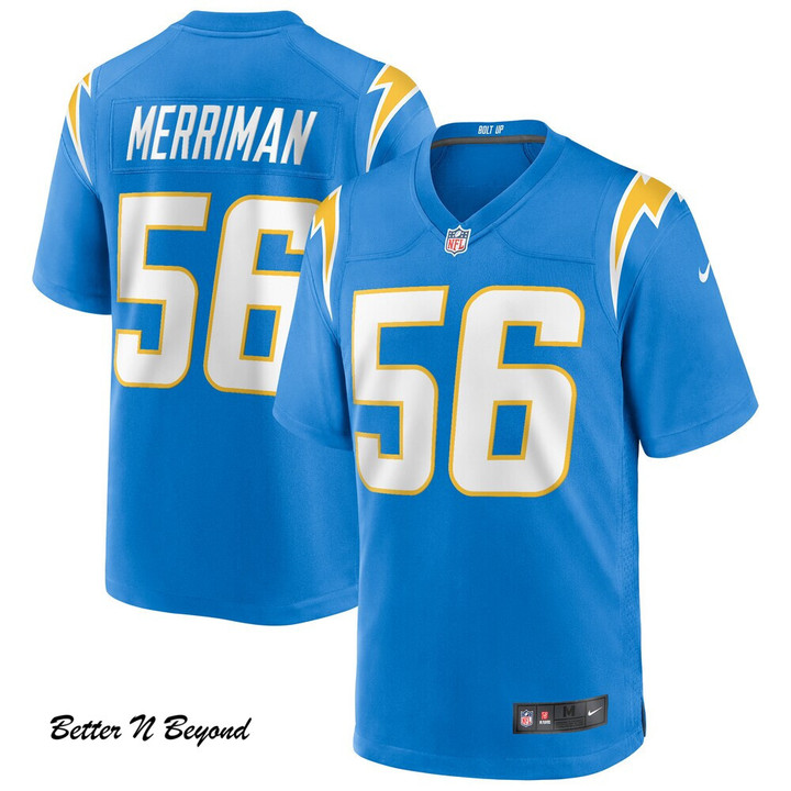Men's Los Angeles Chargers Shawne Merriman Nike Powder Blue Game Retired Player Jersey