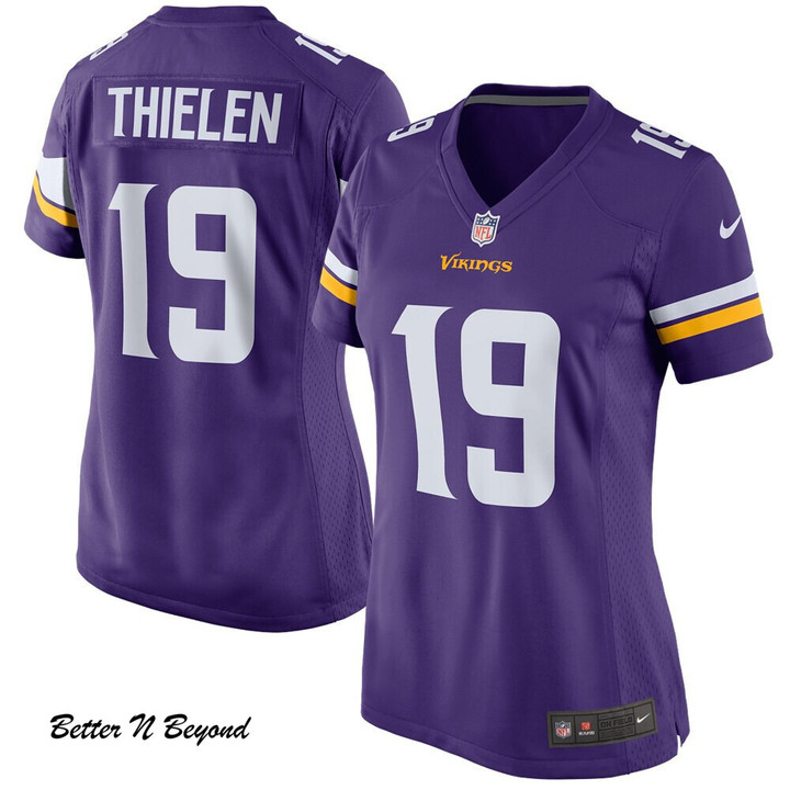 Women's Minnesota Vikings Adam Thielen Nike Purple Game Player Jersey