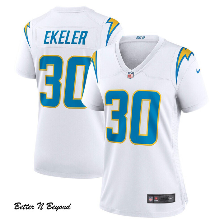 Women's Los Angeles Chargers Austin Ekeler Nike White Game Jersey