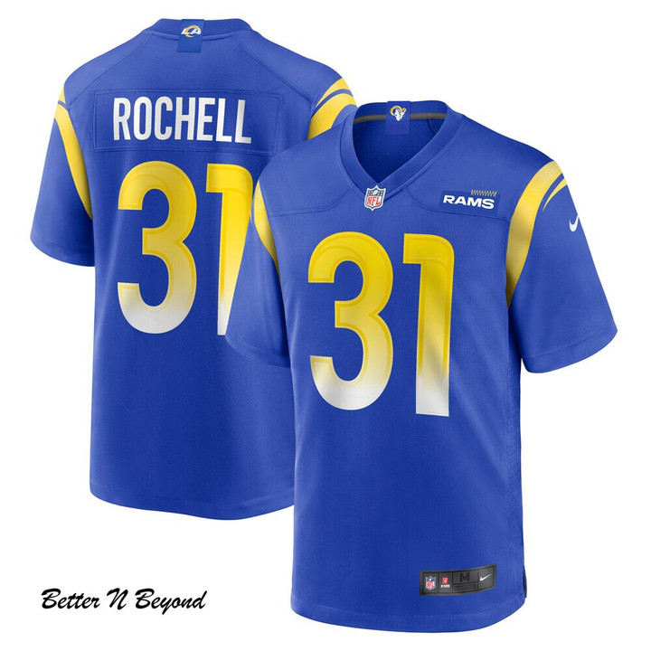 Men's Los Angeles Rams Robert Rochell Nike Royal Game Player Jersey