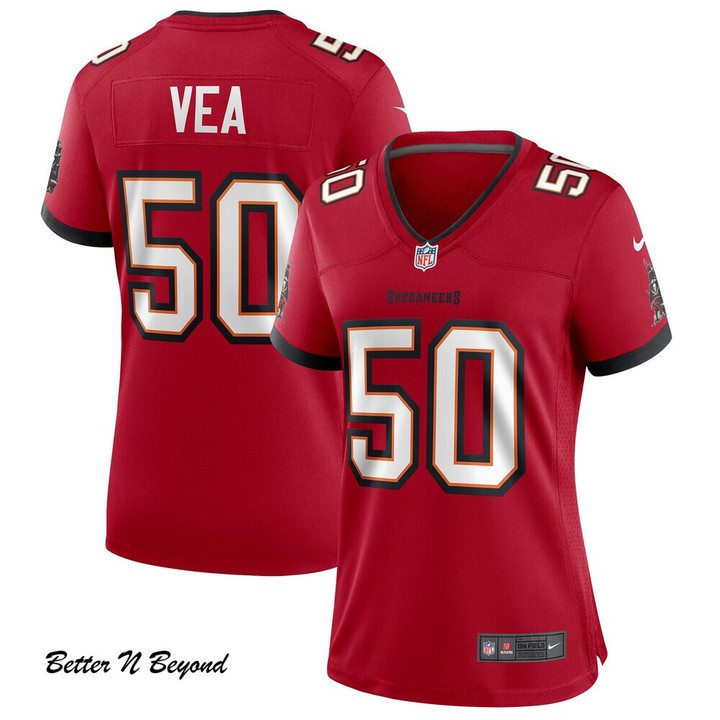 Women's Tampa Bay Buccaneers Vita Vea Nike Red Game Jersey