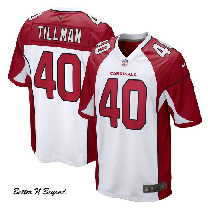Men's Arizona Cardinals Pat Tillman Nike White Retired Player Game Jersey