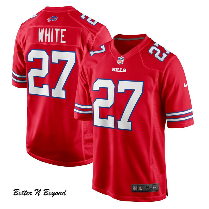 Men's Buffalo Bills Tre'Davious White Nike Red Game Player Jersey