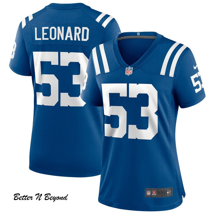 Women's Indianapolis Colts Darius Leonard Nike Royal Player Game Jersey