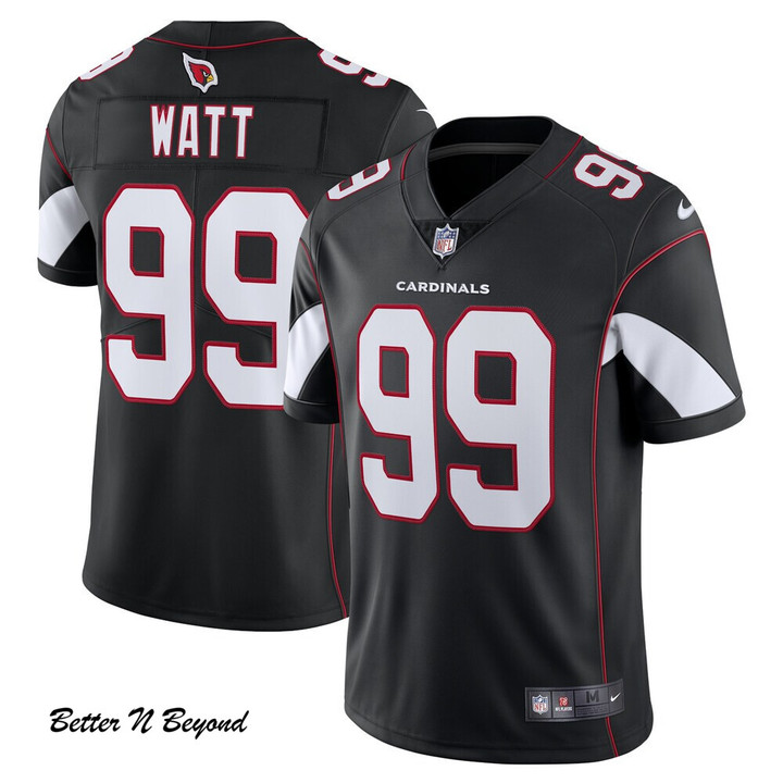 Men's Arizona Cardinals J.J. Watt Nike Black Vapor Limited Jersey