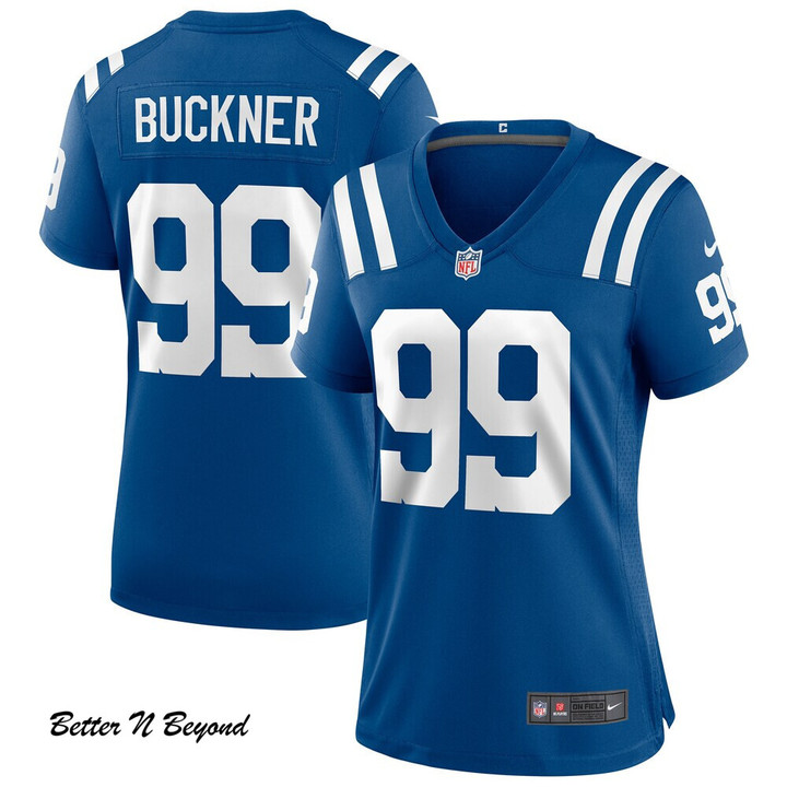 Women's Indianapolis Colts DeForest Buckner Nike Royal Game Player Jersey