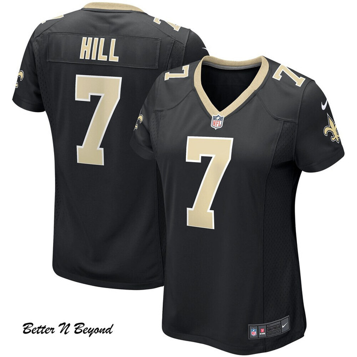 Women's New Orleans Saints Taysom Hill Nike Black Game Player Jersey