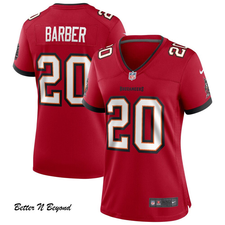 Women's Tampa Bay Buccaneers Ronde Barber Nike Red Game Retired Player Jersey