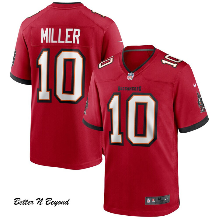 Men's Tampa Bay Buccaneers Scotty Miller Nike Red Game Jersey