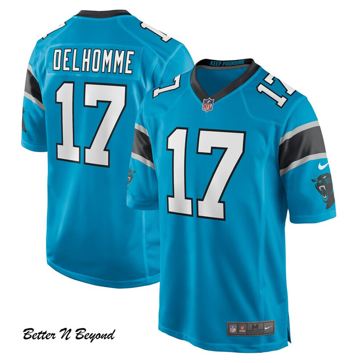 Men's Carolina Panthers Jake Delhomme Nike Blue Retired Player Jersey