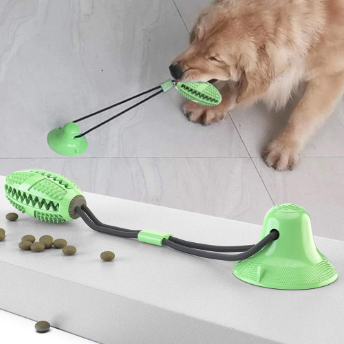 Dog Chew Toy Suction Cup Teeth Cleaner