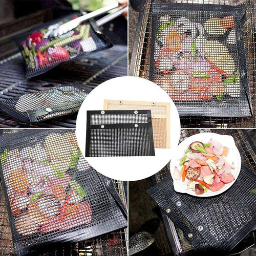 Reusable Non-Stick BBQ Mesh Grilling Bags