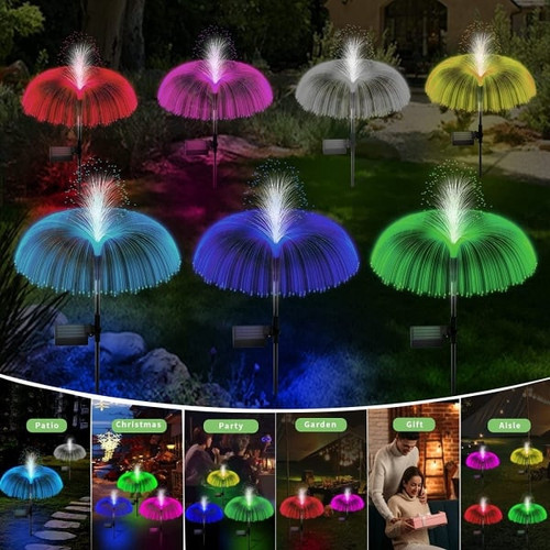 Solar Colors Changing Jellyfish Lights LED