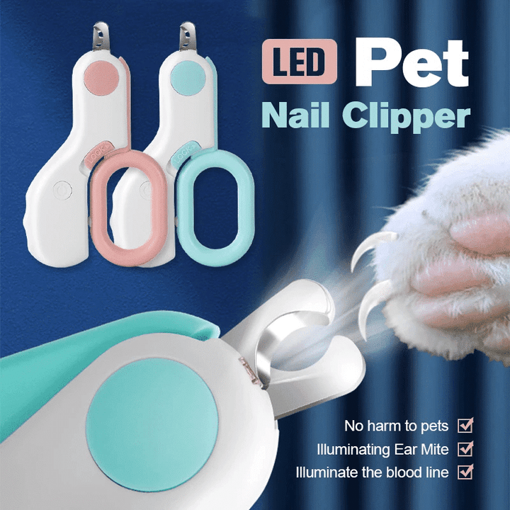 🎁 LED Pet Nail Clipper