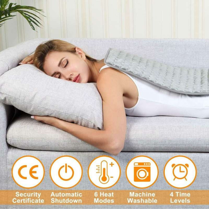 Ergonomic Electric Pain Relief Heating Pad Blanket
