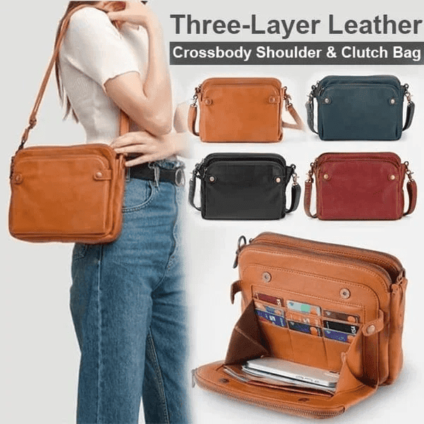 🔶Crossbody Leather Shoulder Bags