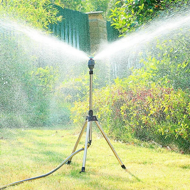 Rotary Irrigation Tripod Telescopic Support Sprinkler