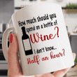 Wine by the Bottle Mug