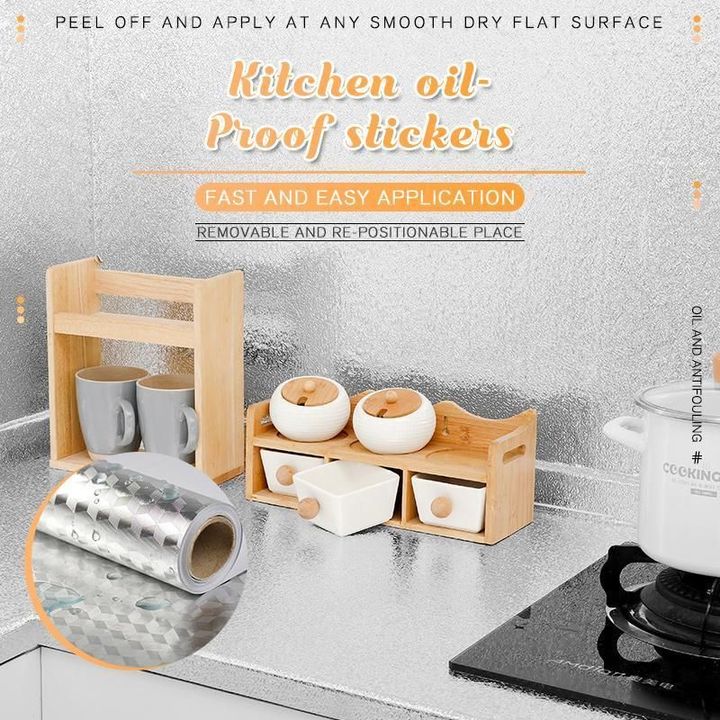 Kitchen Oil Proof Stickers