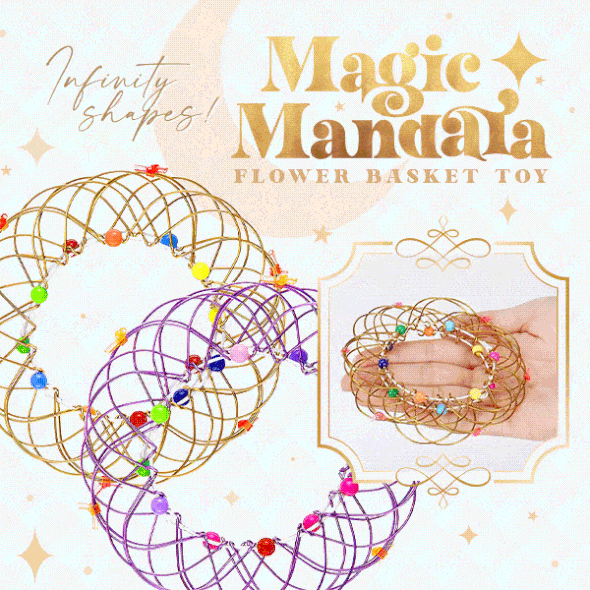 Magic Mandala Flower Basket Toy