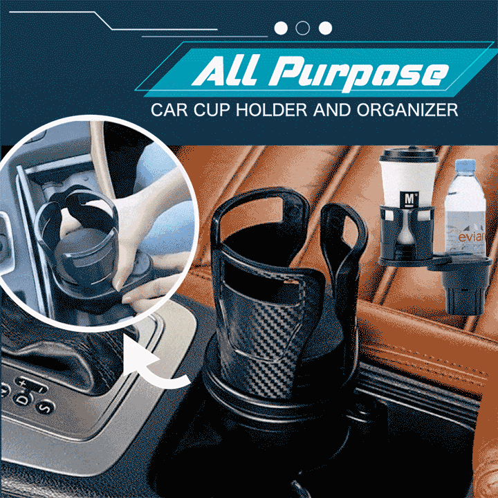 🔥All Purpose Car Cup Holder And Organizer🔥