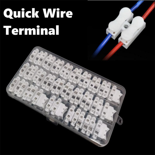 Spring Quick Connector Wire Set (30 PCS)