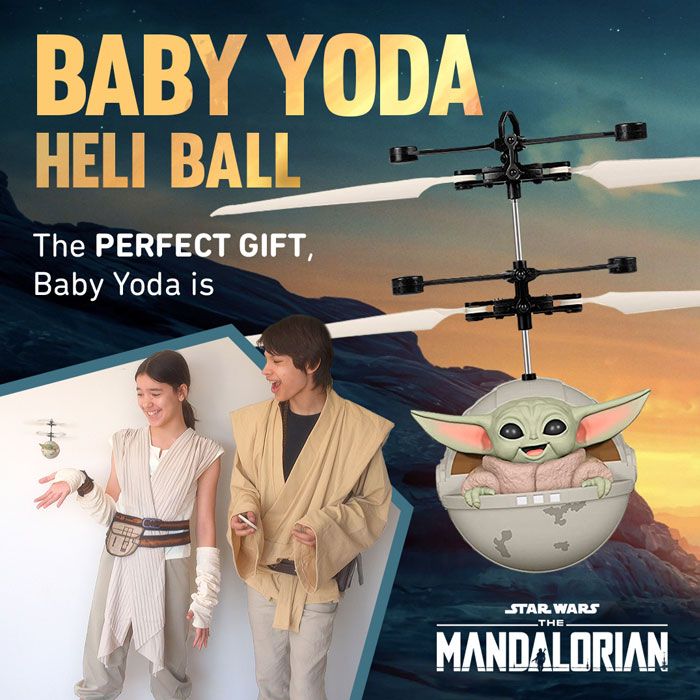Baby Yoda Heli Ball
