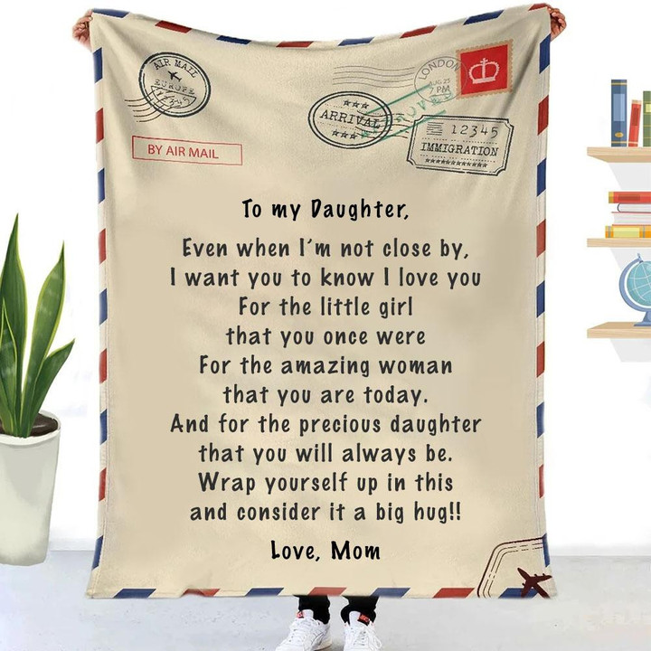 "To My Daughter/My Son" Blanket